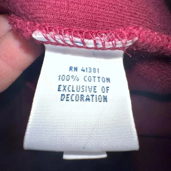 Polo Ralph Lauren Red Sweater 1/4 Zip With Pony Logo - Picture 8 of 10